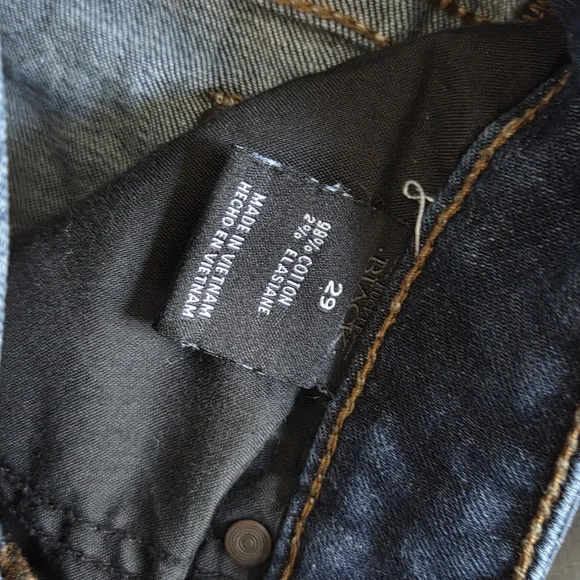 Buckle black fit no.146 29 cropped distressed Blue denim Jeans - Picture 3 of 8